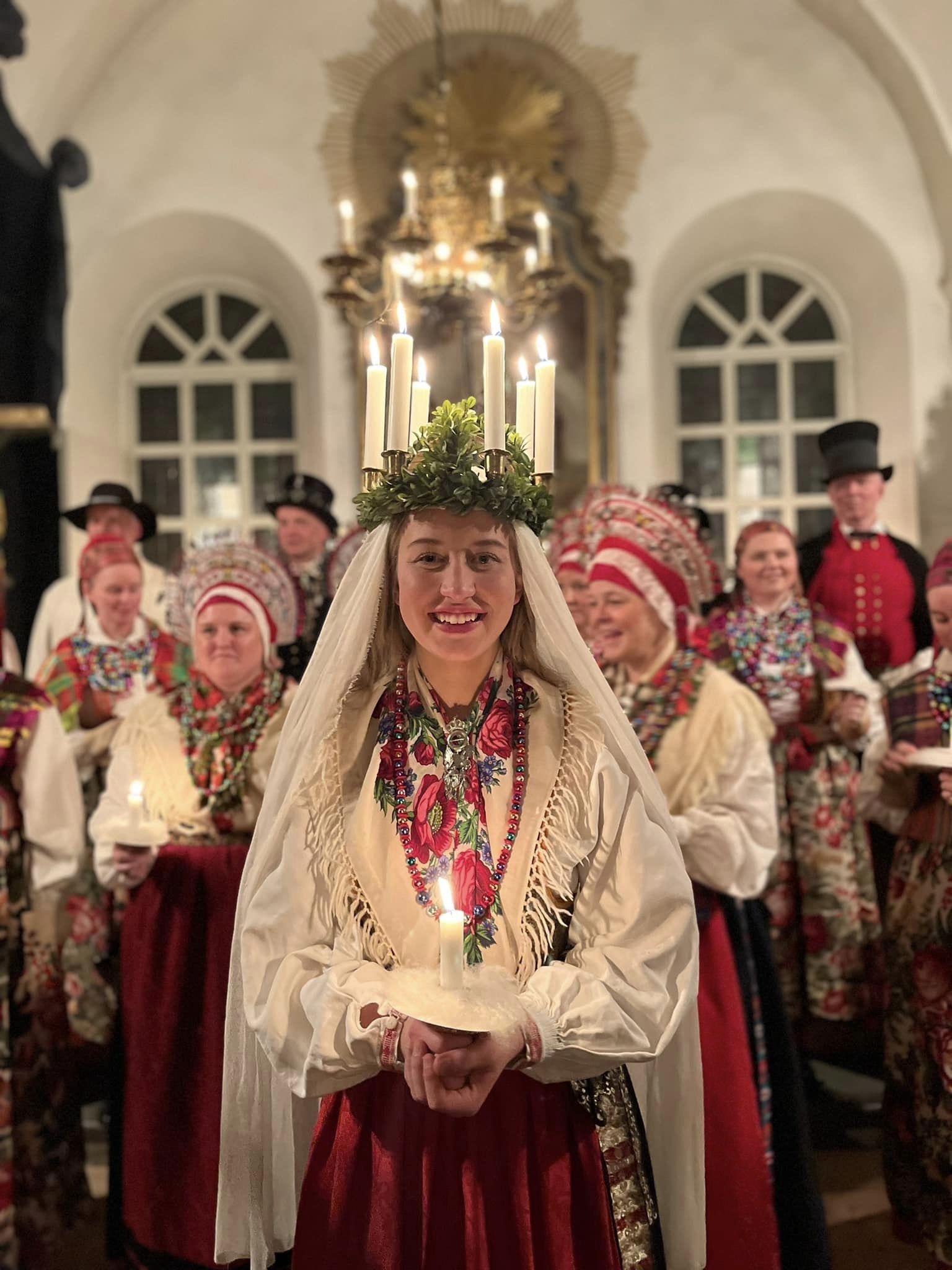 Dalarnas Lussibrud performance