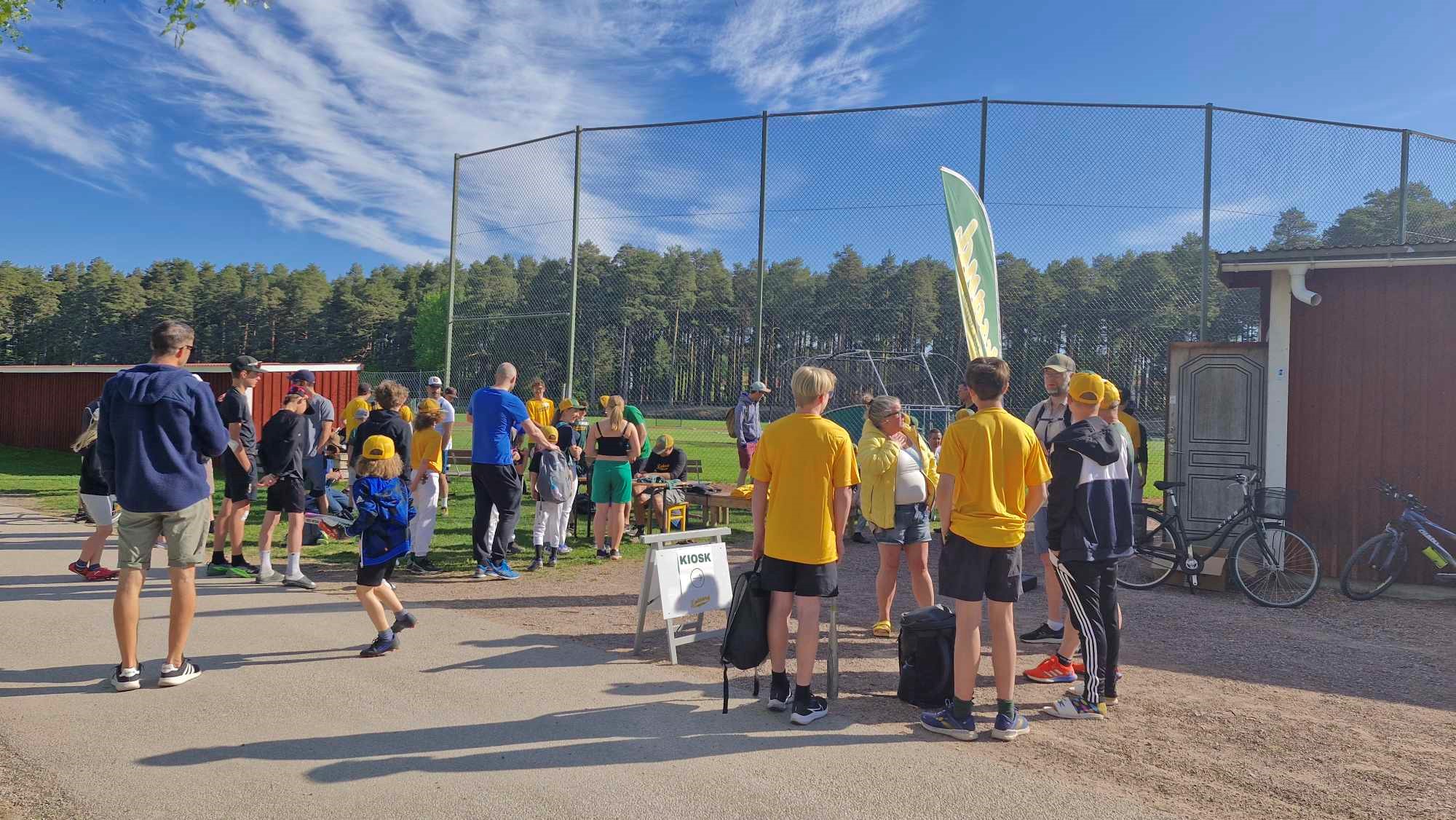 Leander Field, hemmaarena för Leksand Baseboll och Softbollklubb i Leksand.