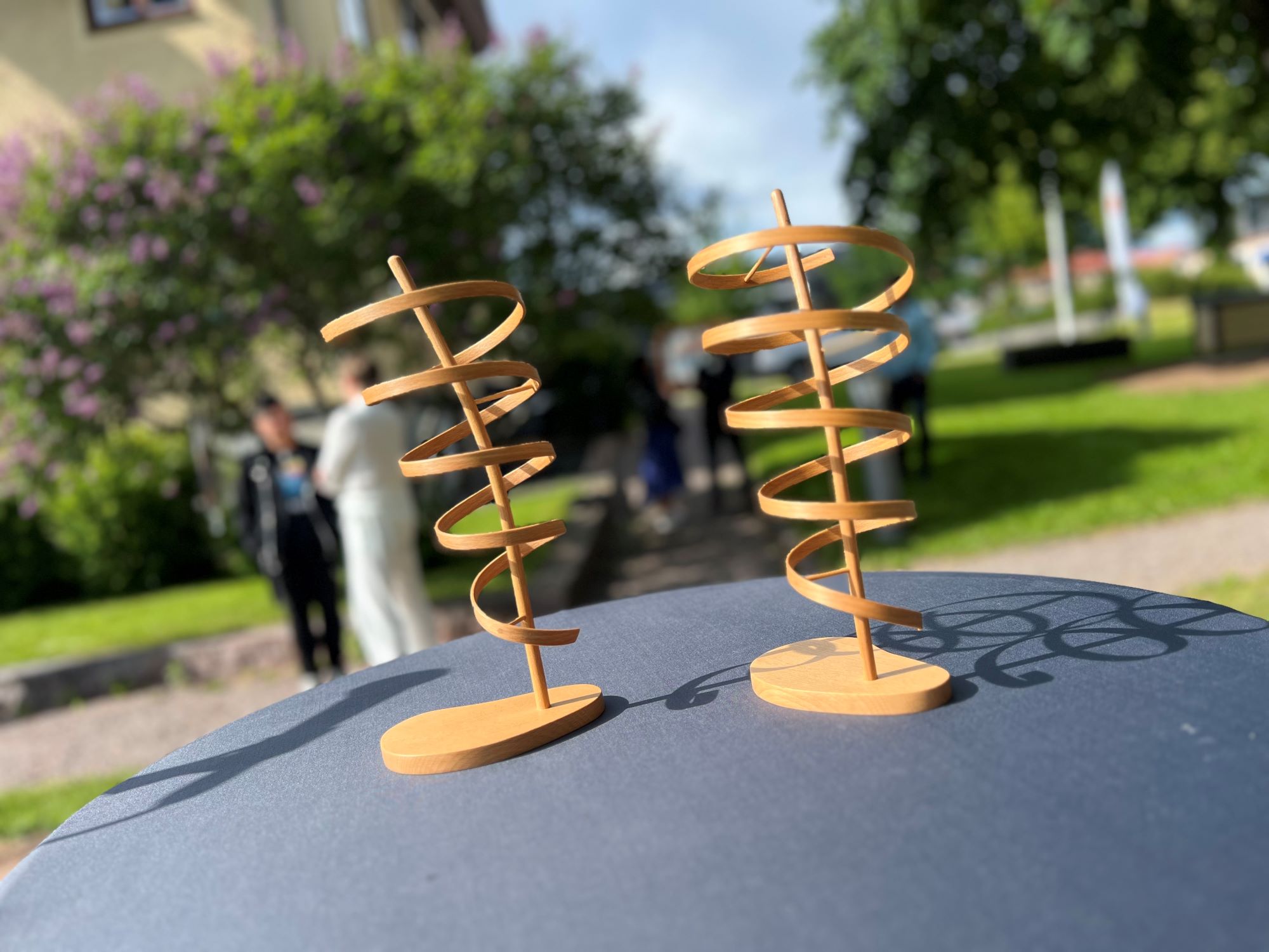 Prisutdelning av Leksands Sparbanks hållbarhetspris Årets virvelvind 2024.