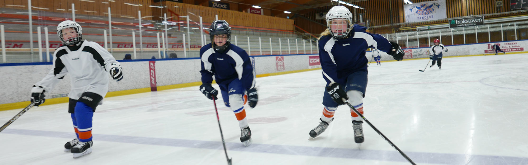Europas största hockeyskola IFK Ore på isen i Furudal